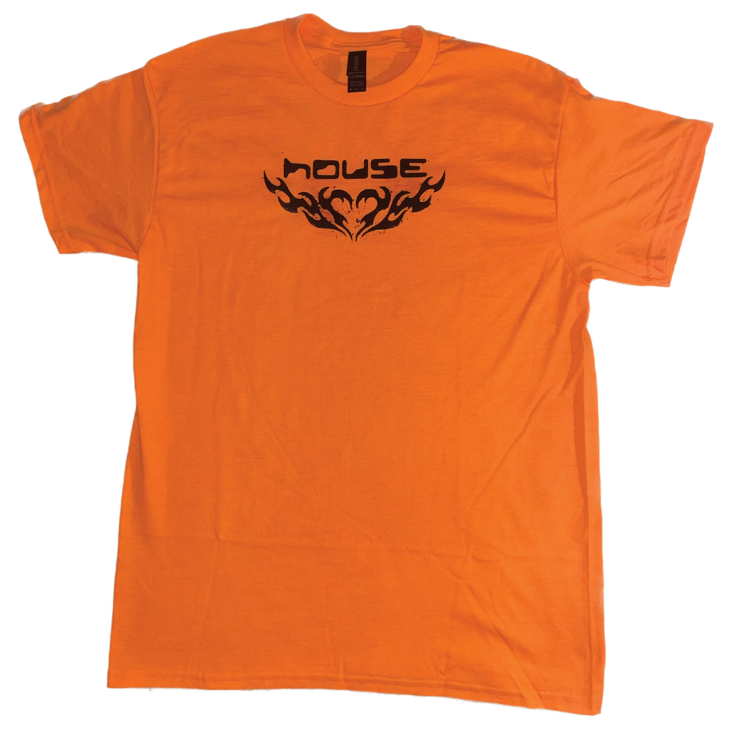 Orange / Black Tee